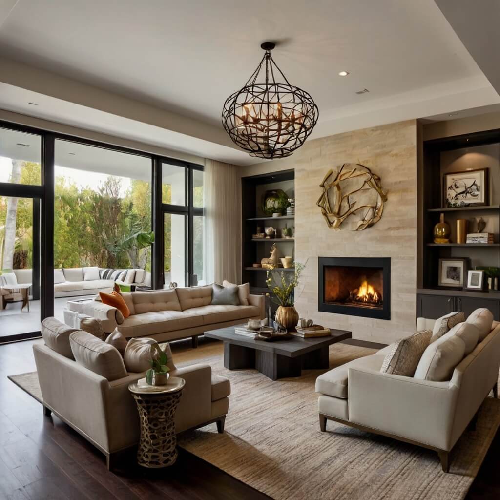 Stylish and Functional Living Room