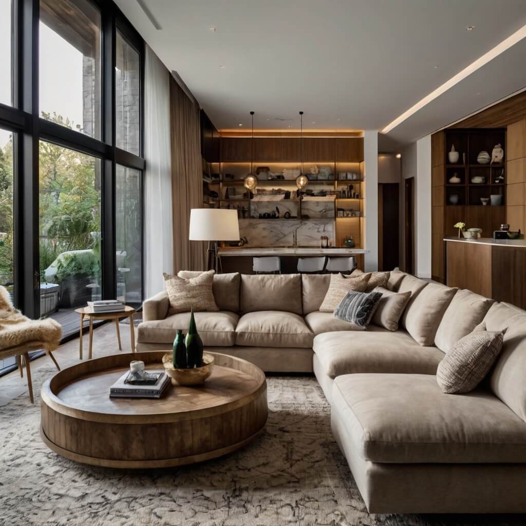 Stylish and Functional Living Room