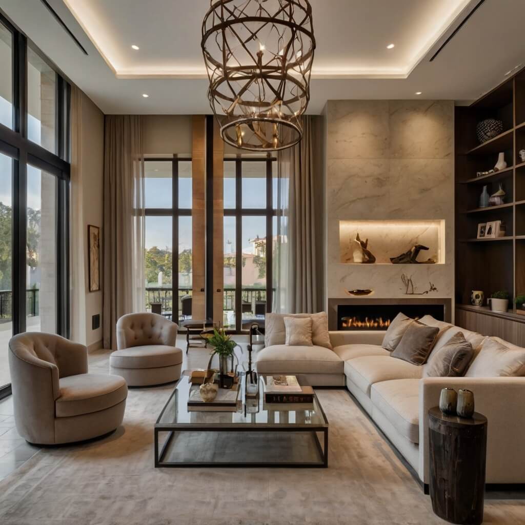 Stylish and Functional Living Room