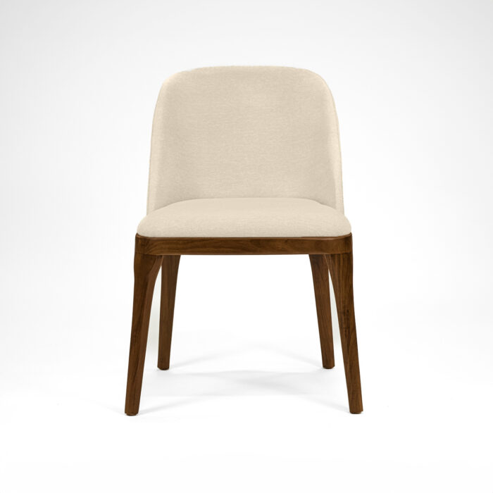 alden dining chair brown beige