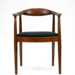 azure dining chair dark & black