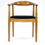 azure dining chair dark & beige