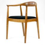 azure dining chair dark & beige