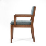 cubist dining chair grey