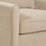 Dune Delight Accent Chairs - Sandy Shade Beige Velvet