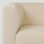 Eden Accent Chairs - Light Beige Velvet