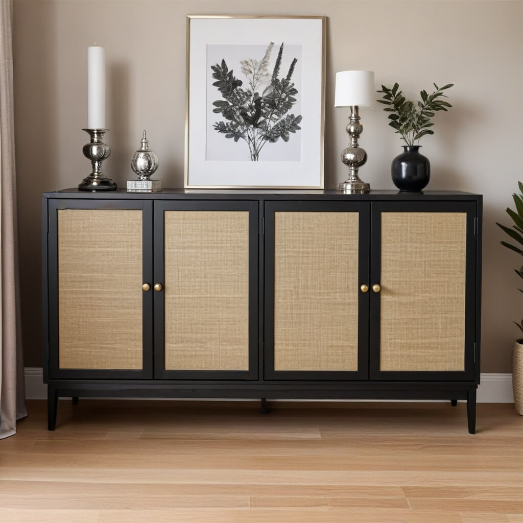 Rattan and Wicker cabinets