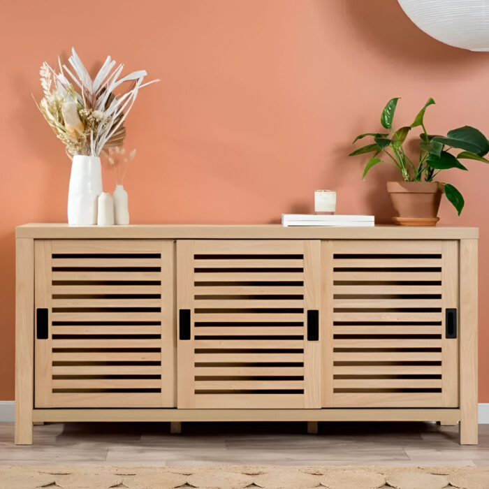 Light Neutral Brown Sideboard