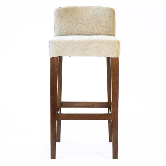 Loom Highback Barstool - Beige