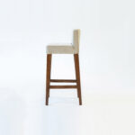 Loom Highback Barstool - Beige