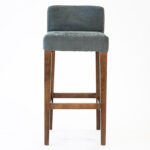 Loom Highback Barstool Grey