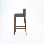 Loom Highback Barstool Grey