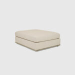 luna ottoman beige tweed