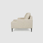 marlow accent chair beige tweed