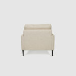 marlow accent chair beige tweed