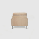 marlow accent chair sandy shade velvet