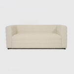 metroluxe 72.5 sofa off-white boucle