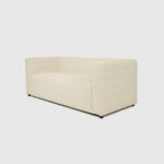 metroluxe 72.5 sofa off-white boucle