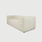 metroluxe 90.5 sofa off-white boucle