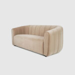 modlux 72.5 sofa sandy shade velvet