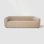 modlux 90.5 sofa sandy shade velvet