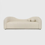 muse 90.5 sofa off-white boucle