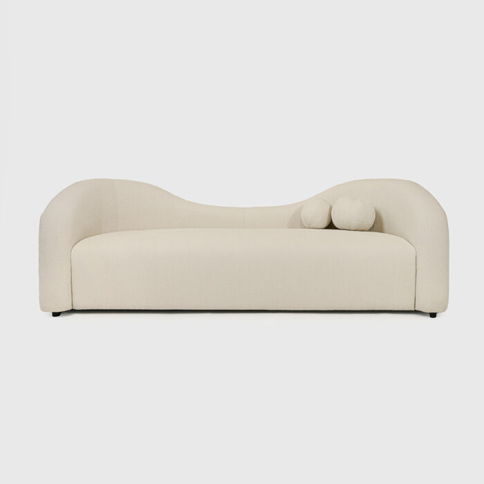 muse 90.5 sofa off-white boucle