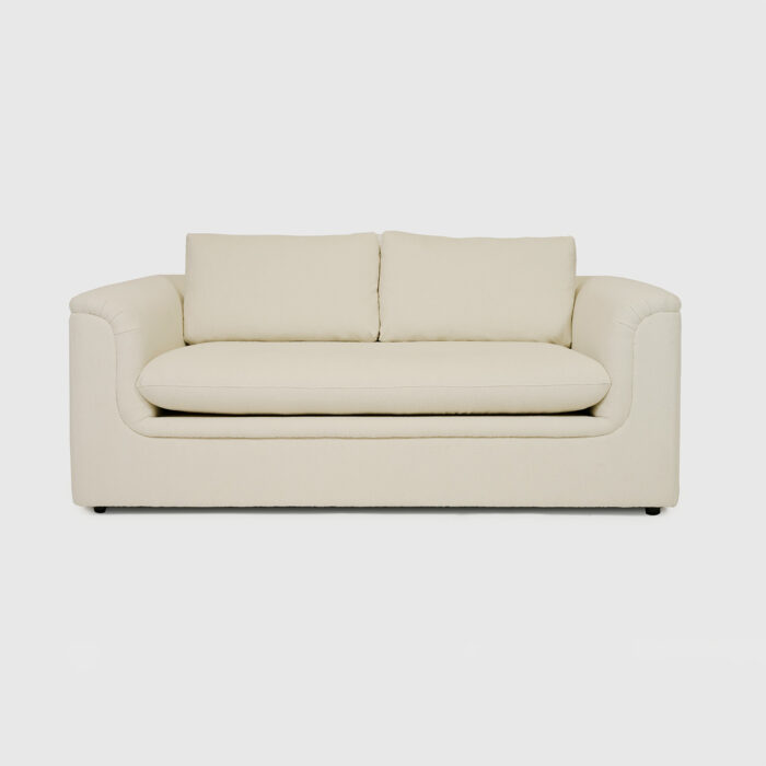 sienna 72.5 sofa off white boucle