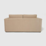 sienna 72.5 sofa sandy shade velvet