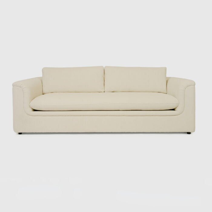 sienna 90.5 sofa off white boucle