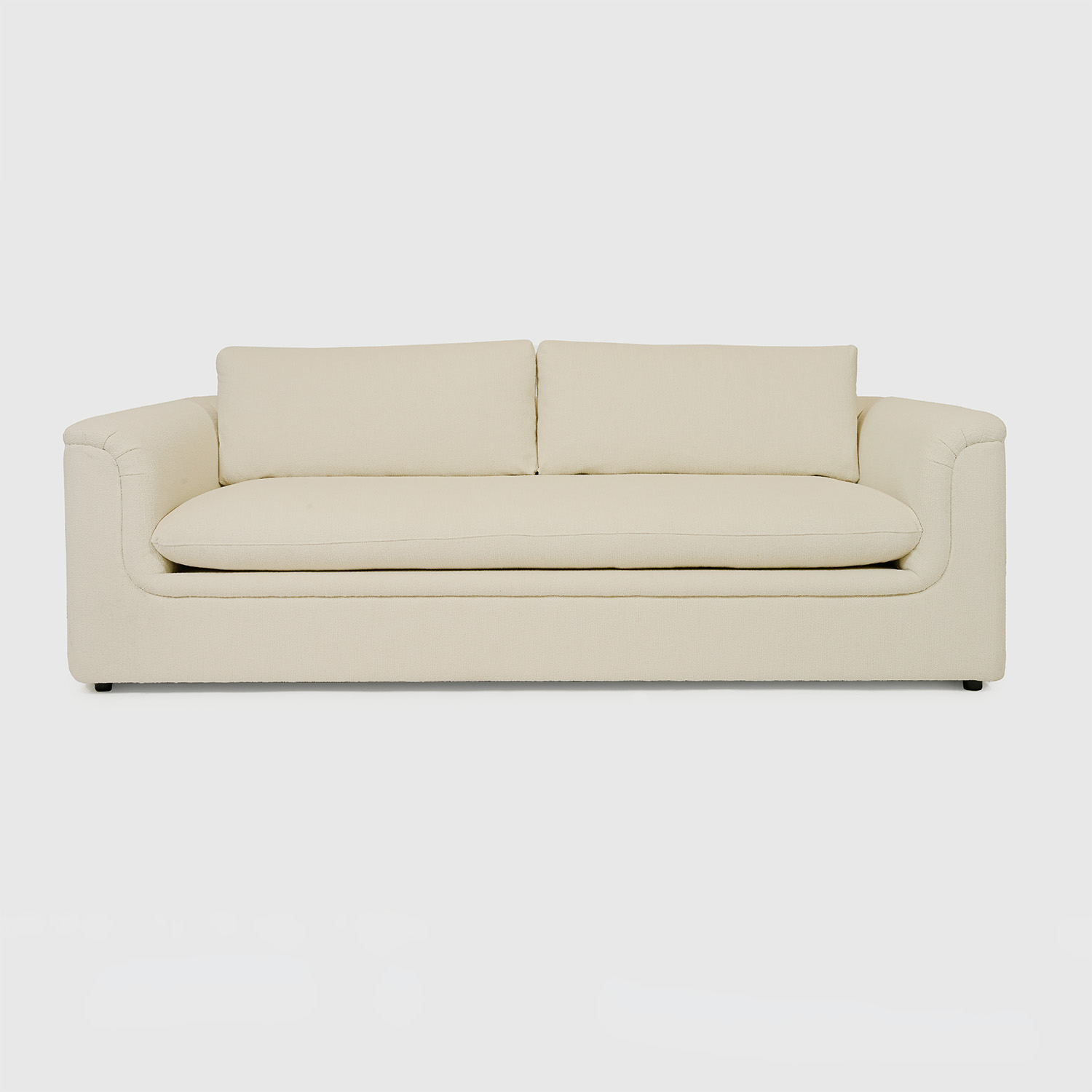 sienna 90.5 sofa off white boucle