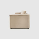 sienna 90.5 sofa sandy shade velvet