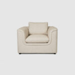 sienna accent chair beige tweed