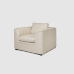 sienna accent chair beige tweed