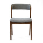 slate dining chair grey