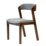 slate dining chair grey