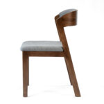 slate dining chair grey